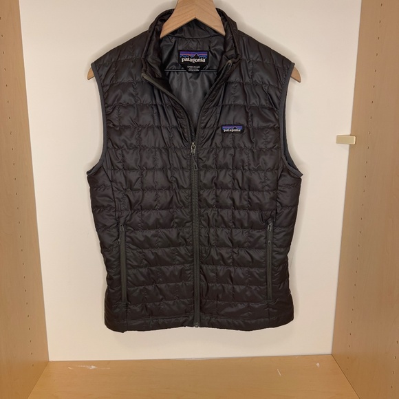 FLAWLESS Patagonia Nano Puff Vest Gray STY84242 Men’s Small - Picture 2 of 5